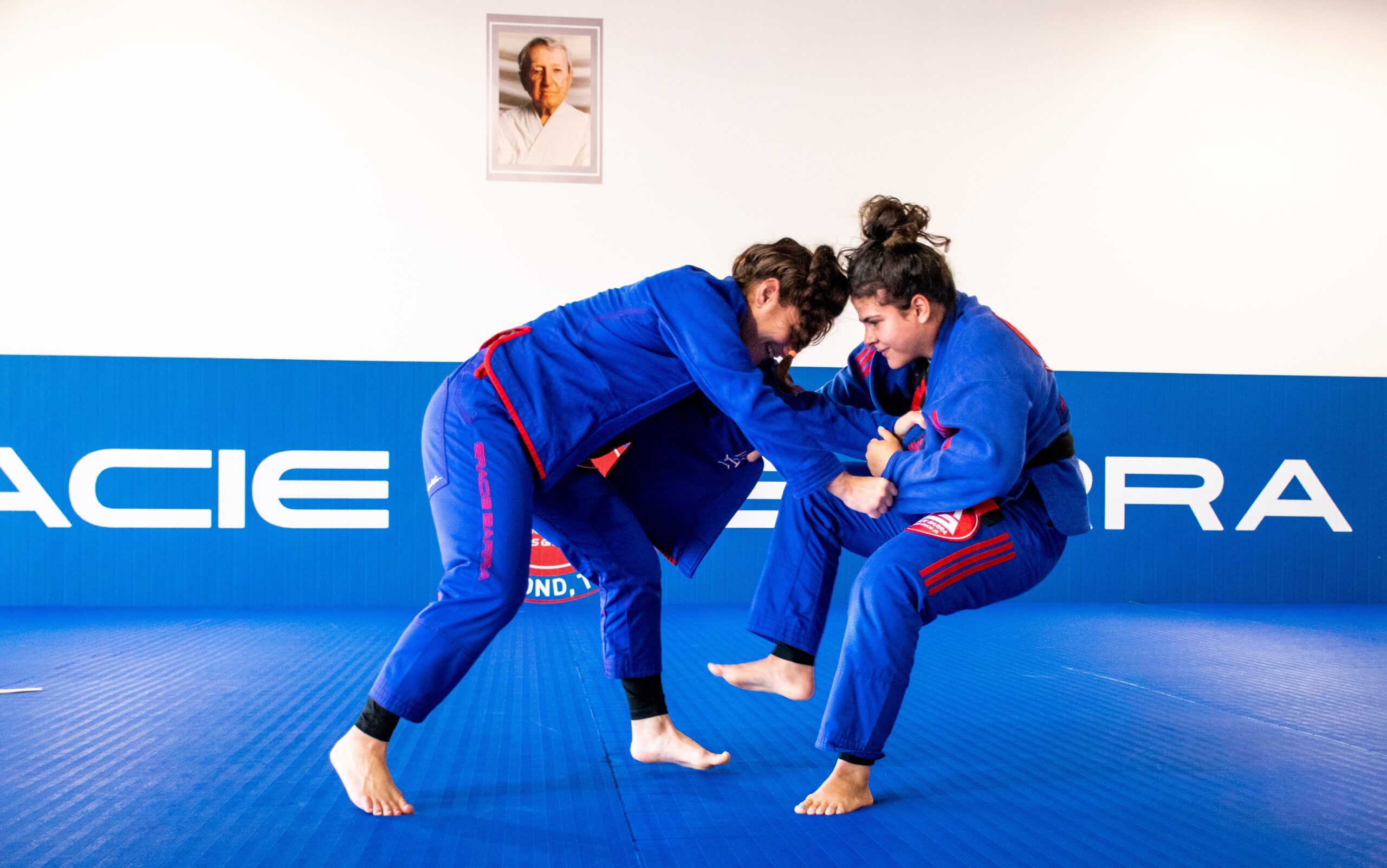 training bjj and self defense on class